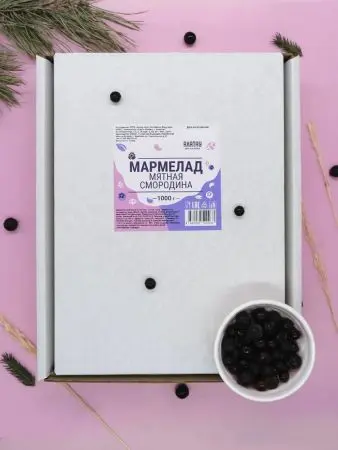 Мармелад ягодный Мятная смородина, 1 кг